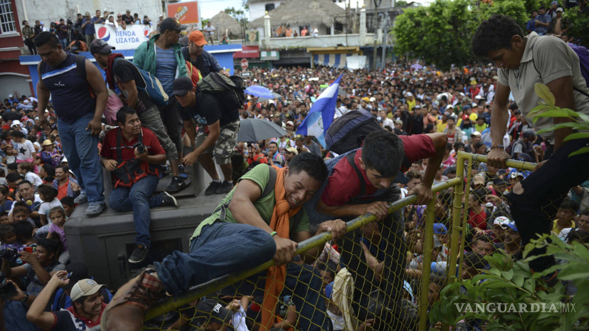 Estados Unidos ofreció a México 20 mdd por detener caravana migrante