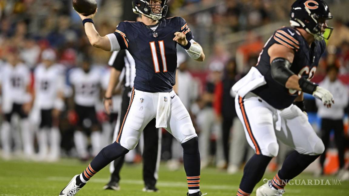 Bears de Chicago vencen a los Texans de Houston con todo y lluvia