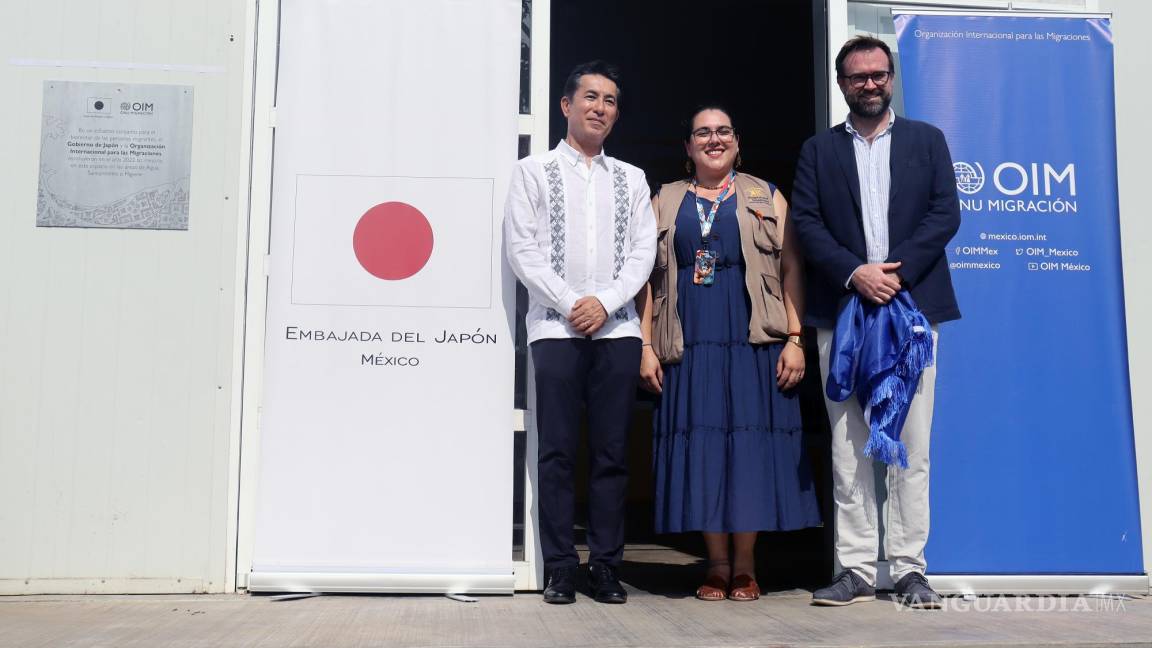 Invierte Japón y OIM38 mdp en albergues en Chiapas