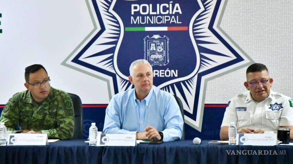 Inteligencia y coordinación, bases para la seguridad de Torreón: Román Cepeda