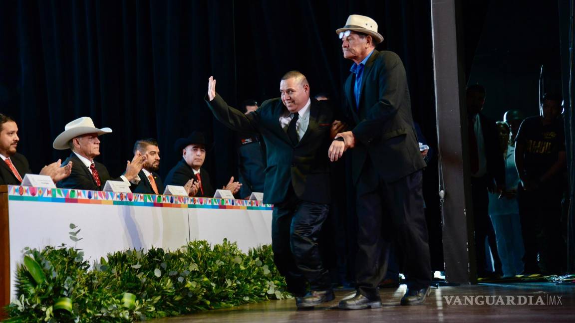 $!En su discurso Gutiérrez aseguró ser el alcalde más votado en la historia de este municipio.