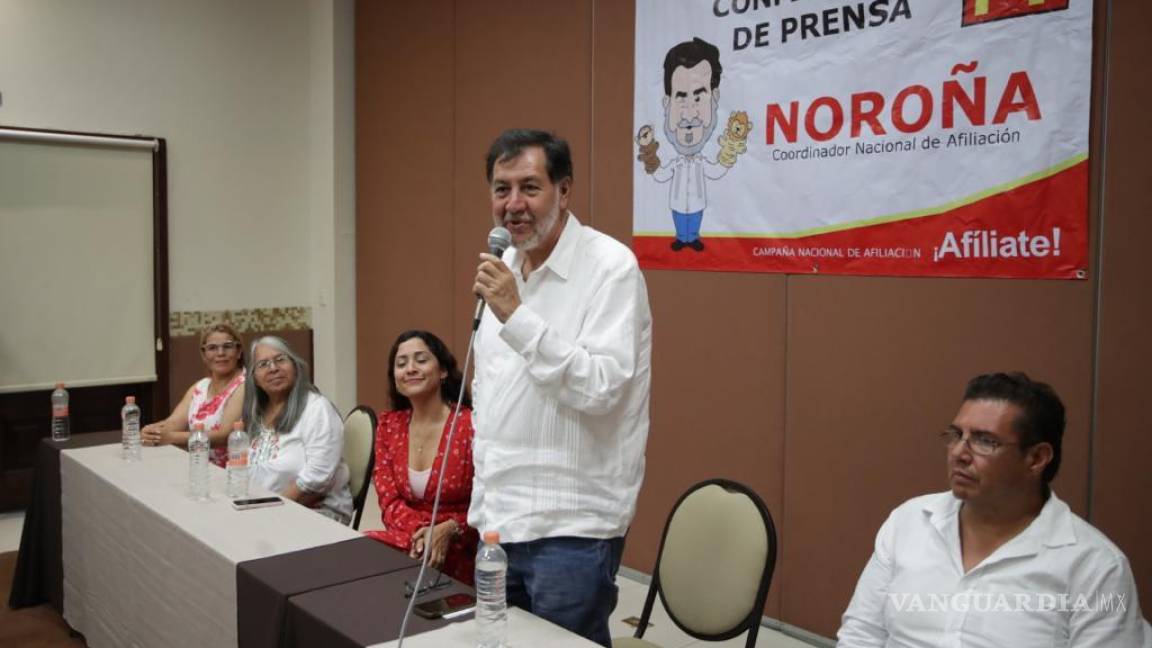 Desde Saltillo, advierte Fernández Noroña aumento en la violencia en México