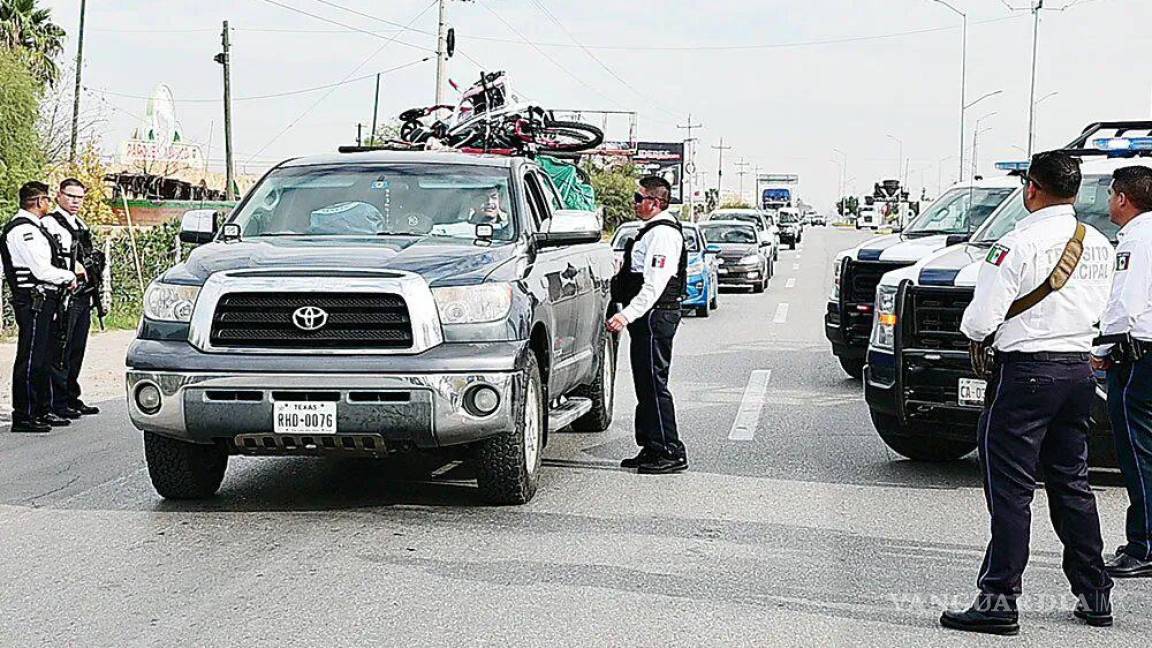 Operativos dan seguridad a carreteras y libramientos de la Región Centro de Coahuila