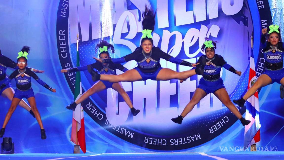 $!Las atletas de 10 a 16 años lucieron impecables en la competencia nacional, llevándose a casa el segundo lugar en la categoría Spirit femenil.