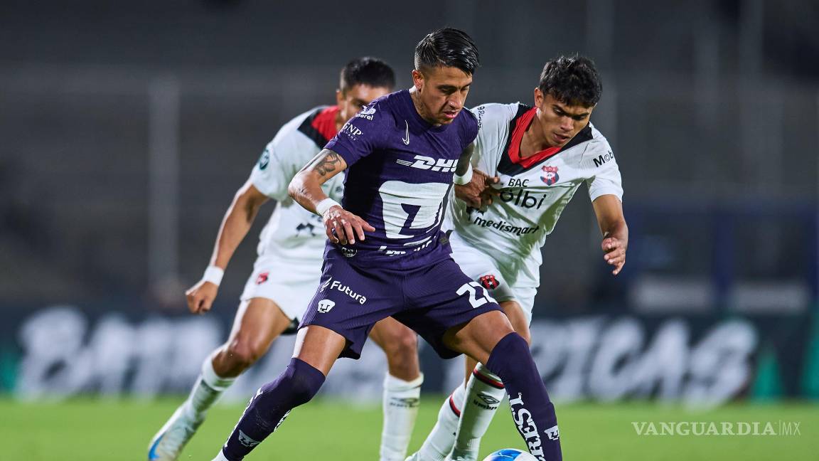 Pumas llega a Costa Rica para enfrentar a Alajuelense en la Concachampions