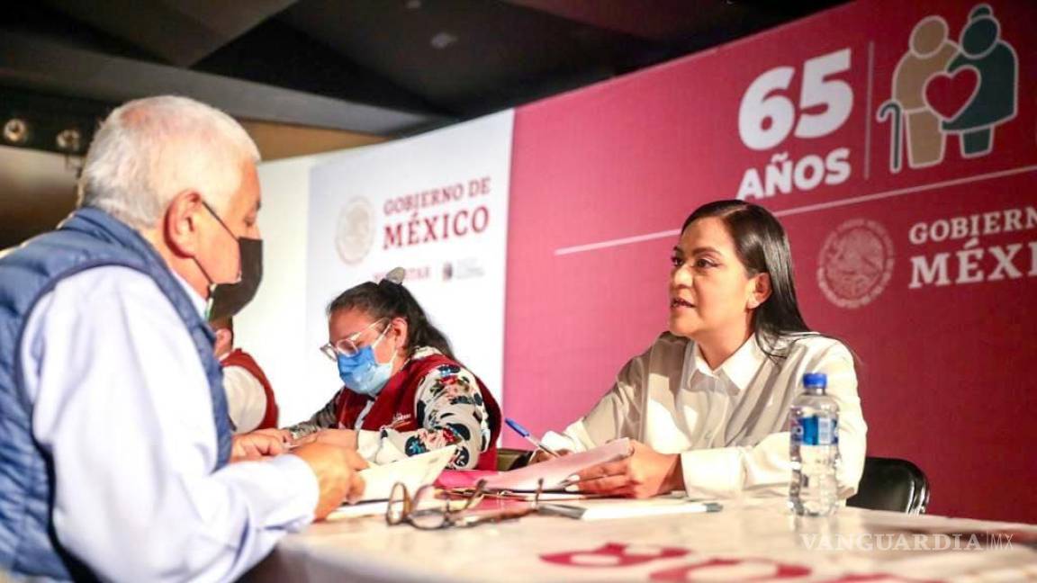 Instalan en Coahuila más de 40 módulos de incorporación de adultos mayores a programa de pensión