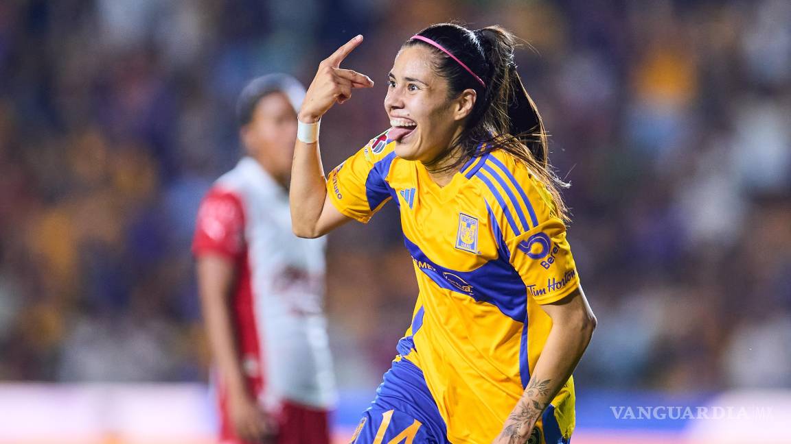 ¡Para Puskas! El espectacular golazo que Lizbeth Ovalle marcó para el triunfo de Tigres