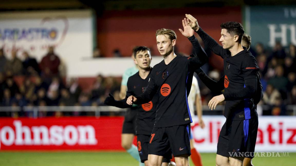 Barcelona golea al Barbastro y avanza a Octavos de Final en la Copa del Rey