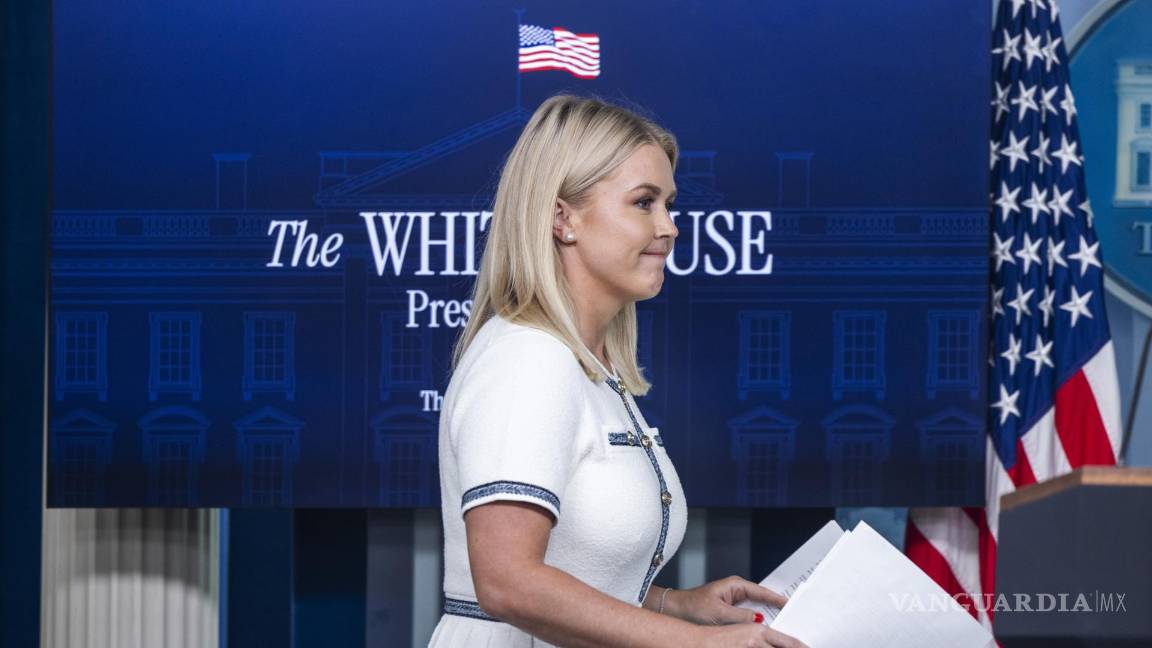 $!La secretaria de prensa de la Casa Blanca, Karoline Leavitt, respondió preguntas sobre la investigación de Jeffrey Epstein por parte de la administración Trump.