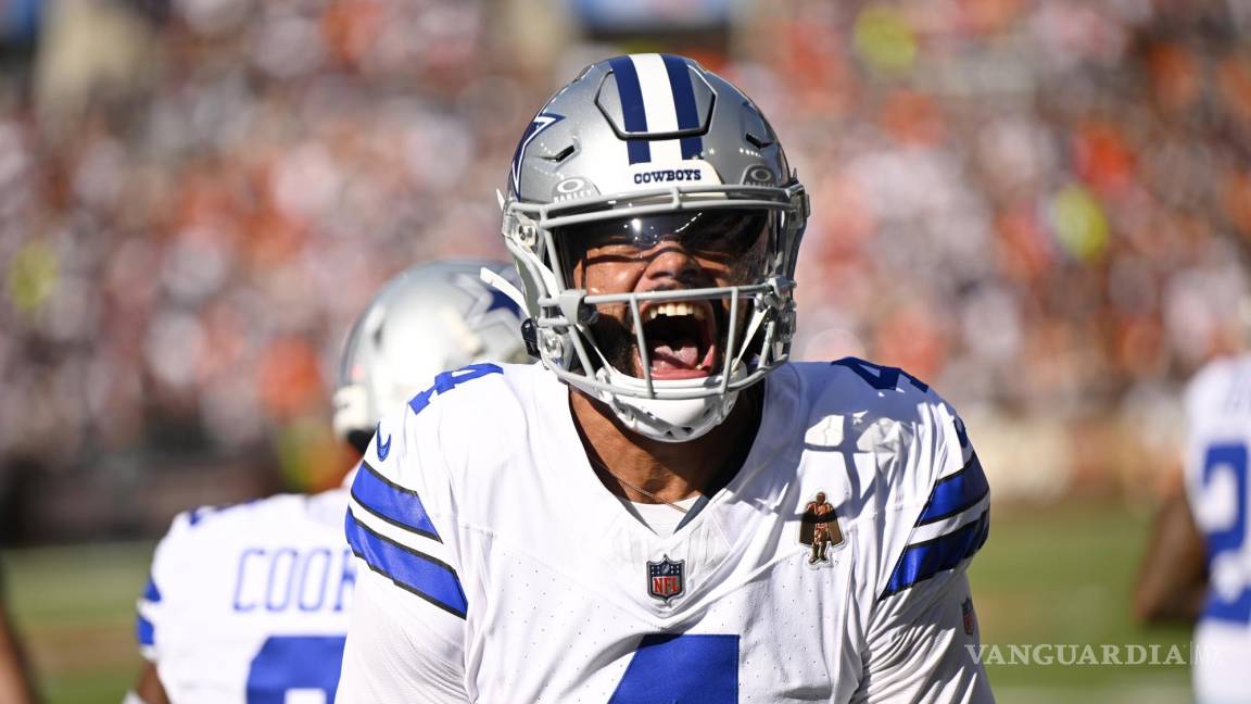 Tom Brady alaba a Dak Prescott tras triunfo de Cowboys ante los Browns