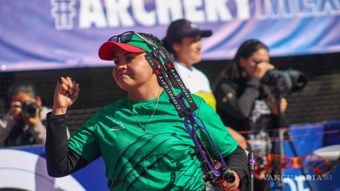 Coahuila brilla en el Abierto de Arquería Dafne Quintero en Monclova con 11 medallas