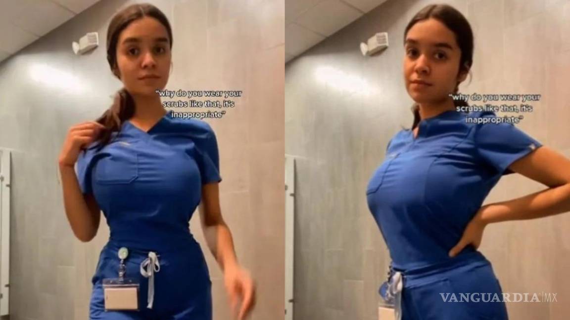 Critican a enfermera ‘con curvas’ por usar uniforme ajustado; ‘tienen un problema con mi cuerpo’