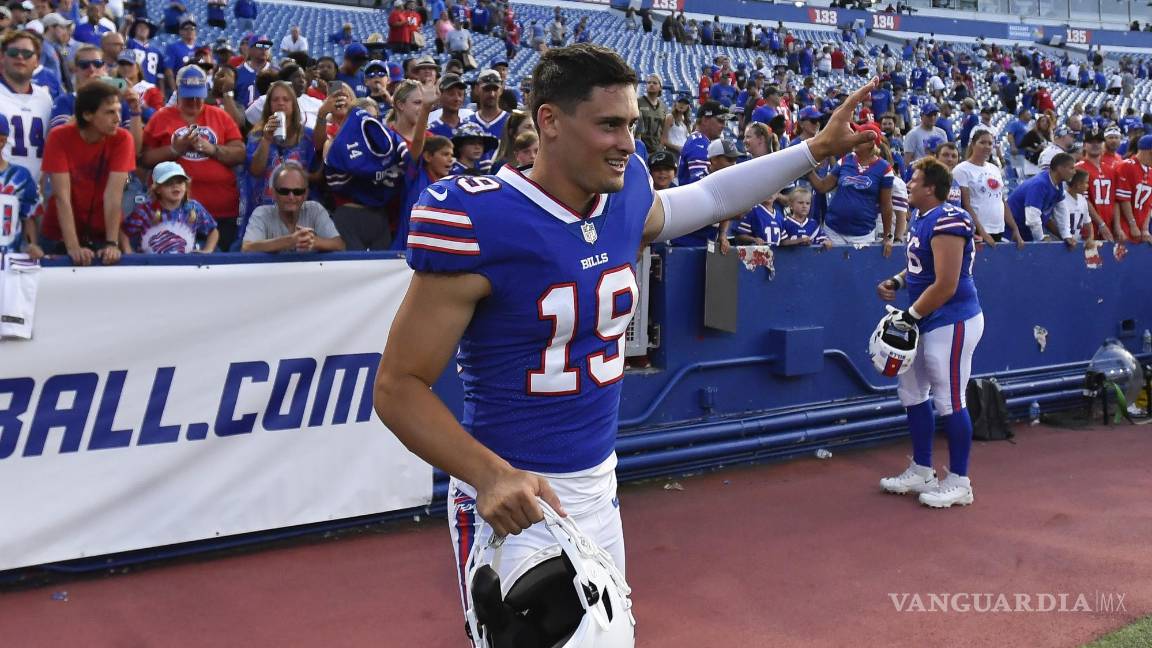 Pateador ‘mexicano’ de los Bills es acusado de violación