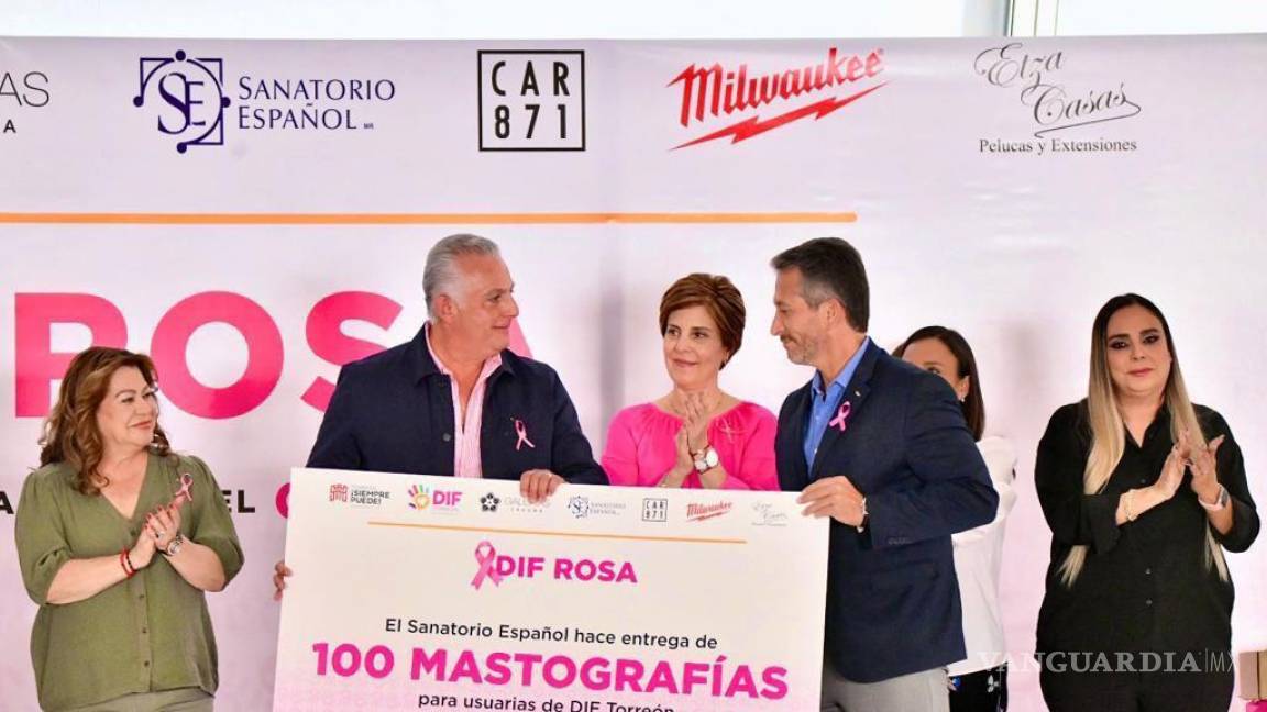 Alcalde de Torreón expresa respaldo en la lucha contra el cáncer de mama