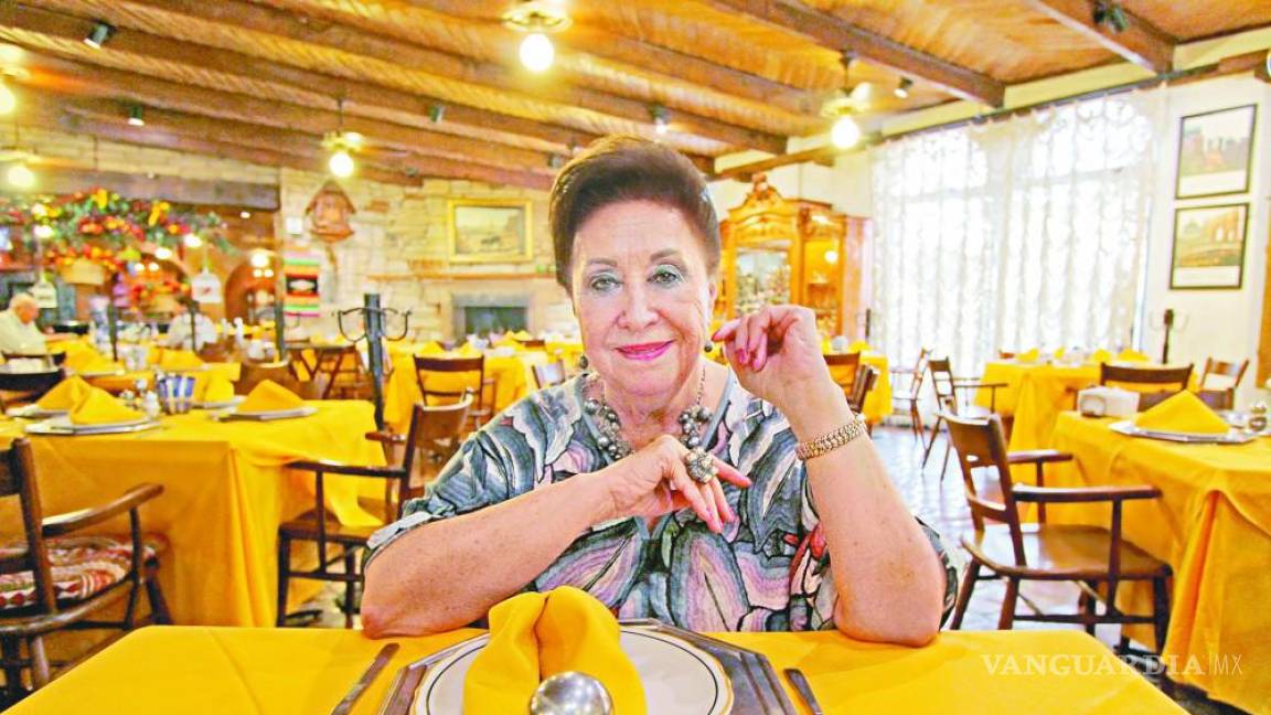 Fallece Graciela Garza Arocha, fundadora del restaurante La Canasta en Saltillo