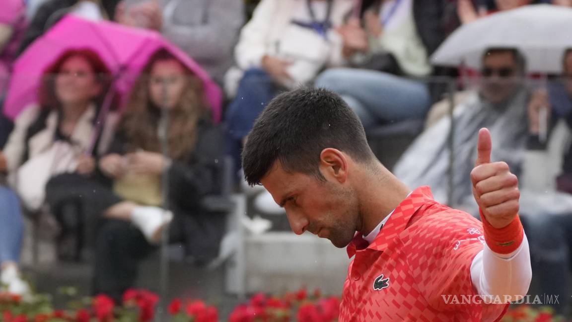 Sorpresa en Roma: Novak Djokovic es eliminado por Holger Rune