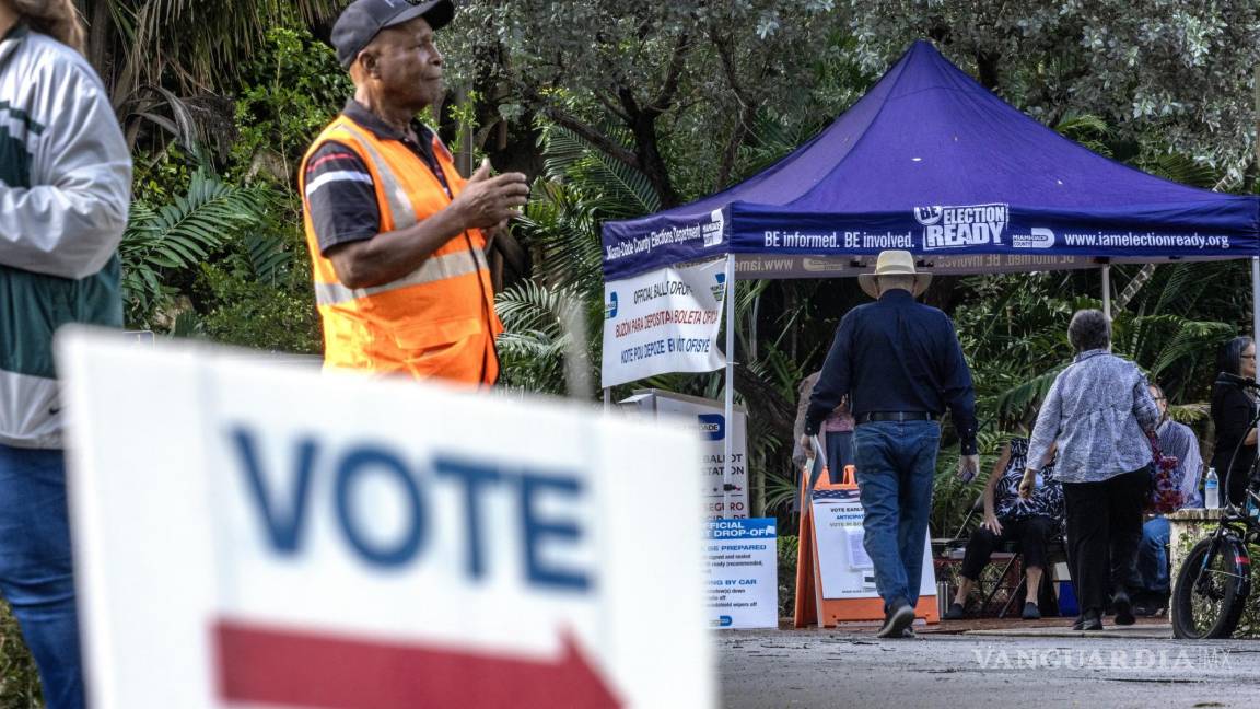 Arranca votación anticipada en ocho estados; gran parte en los condados de Florida