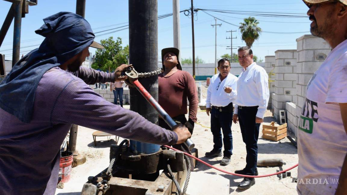 Ponen a punto el pozo La Fe para conectarlo a la red de abastecimiento de Torreón