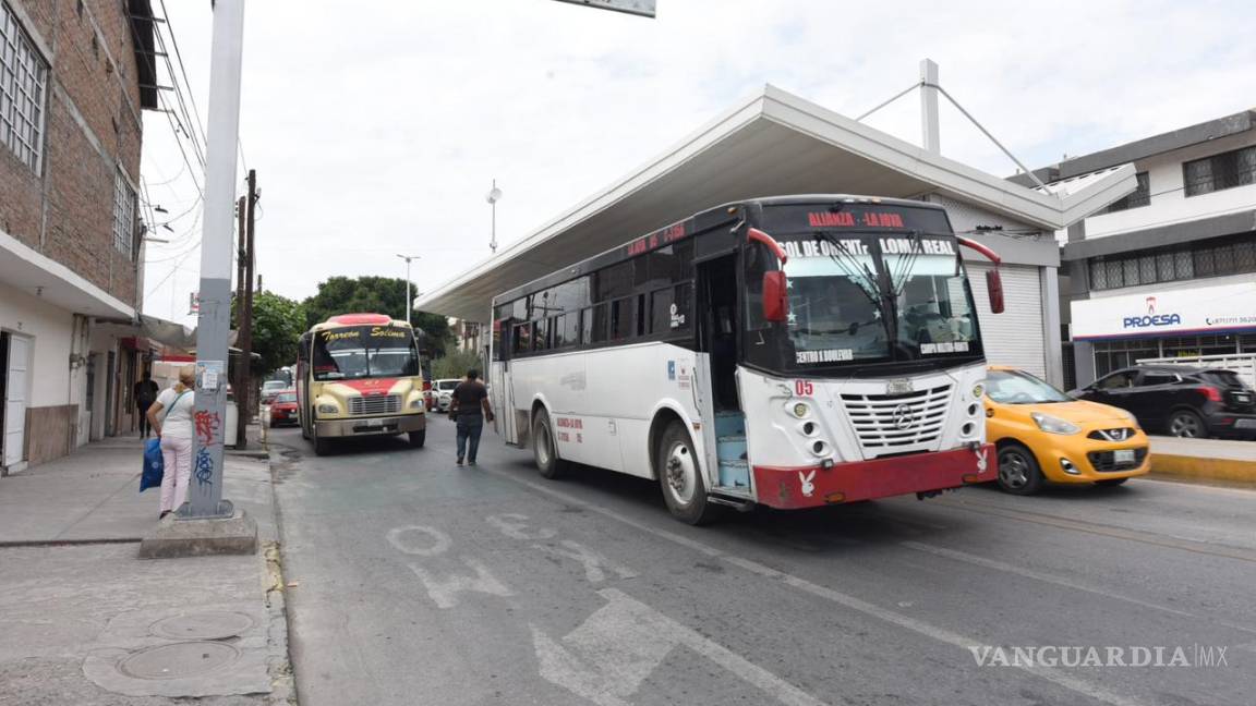 Salga de casa con tiempo: revisan frecuencias de rutas de transporte público en Torreón