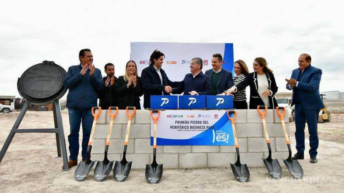 Coloca Riquelme primera piedra del proyecto Periférico Business Park en Torreón