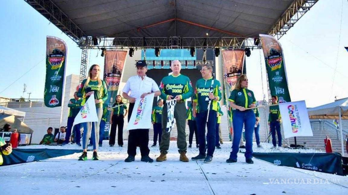 Arranca en Torreón Rally Coahuila 1000, la ruta más segura de México, afirma Gobernador