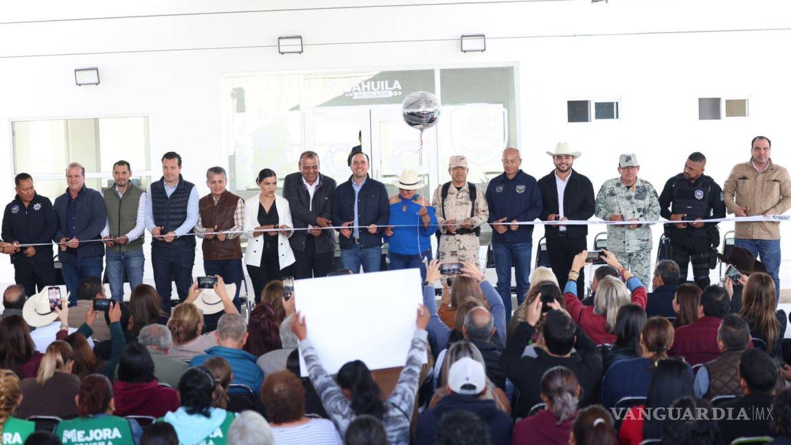 Coahuila: Inauguran cuartel de la Policía Estatal en Progreso