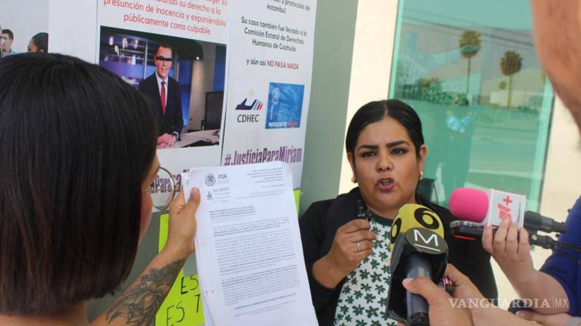 $!La mujer pidió atención y castigo para los responsables que siguen en funciones.