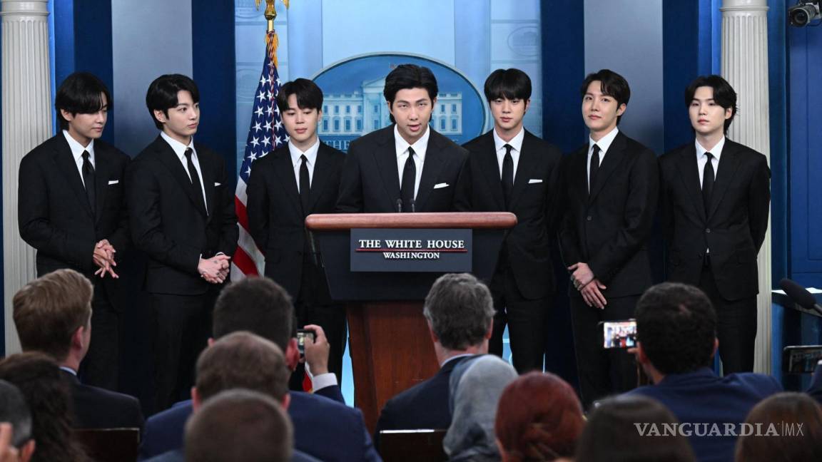 BTS ofrece poderoso discurso en la Casa Blanca; se reúnen con Joe Biden
