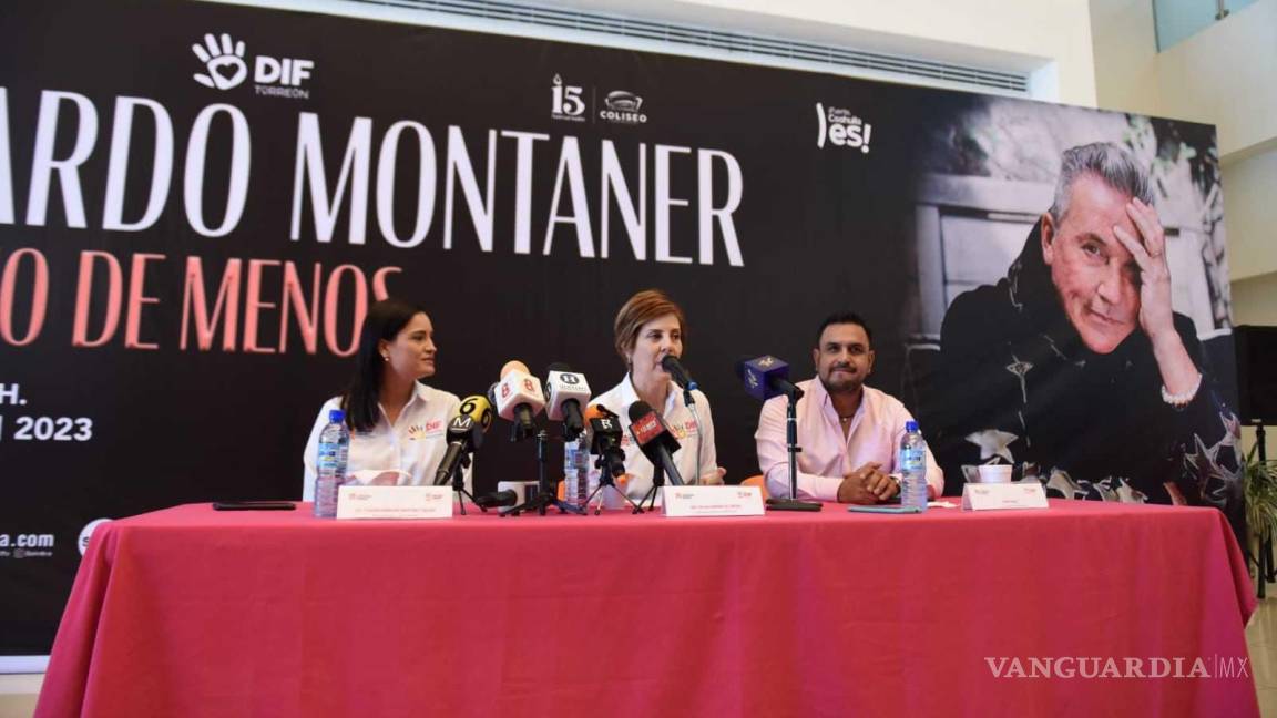Ofrecerán concierto de Ricardo Montaner a beneficio de la nueva Casa Cuna del DIF Torreón