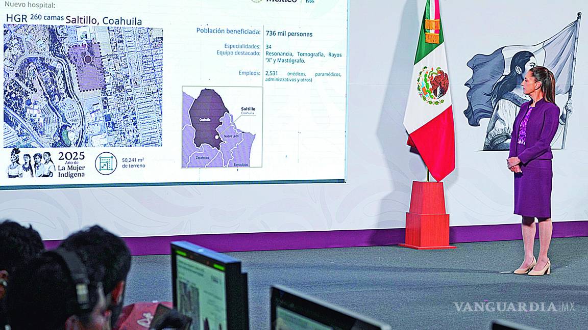 Proyectan que terminen nuevo hospital del IMSS para Saltillo en menos de tres años