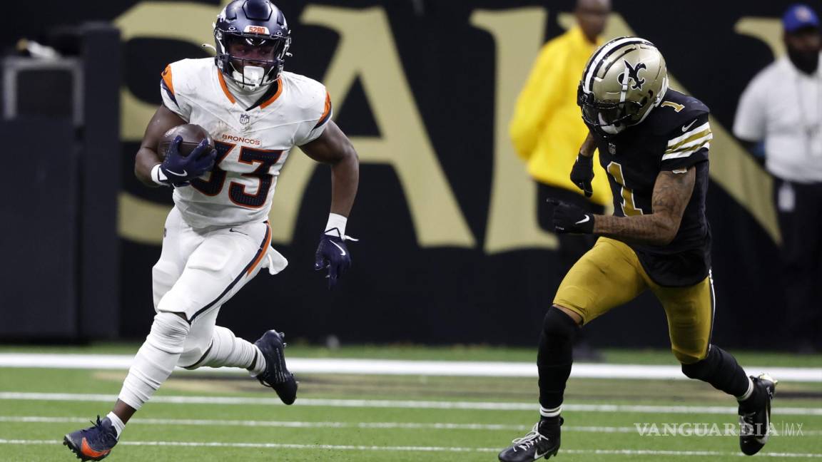 Broncos galopan sin freno en Nueva Orleans y dejan a los Saints sin milagro en el inicio de la Semana 7 de la NFL