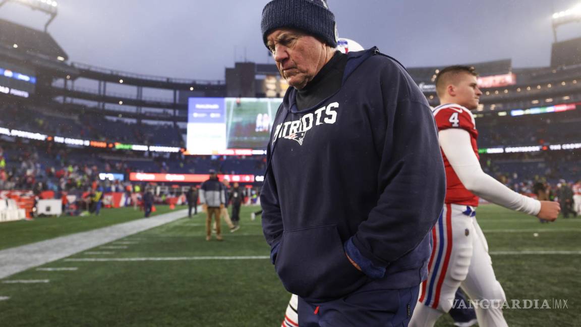 Bill Belichick, fuera de los Patriots: Nueva Inglaterra despedirá al icónico head coach al finalizar la temporada