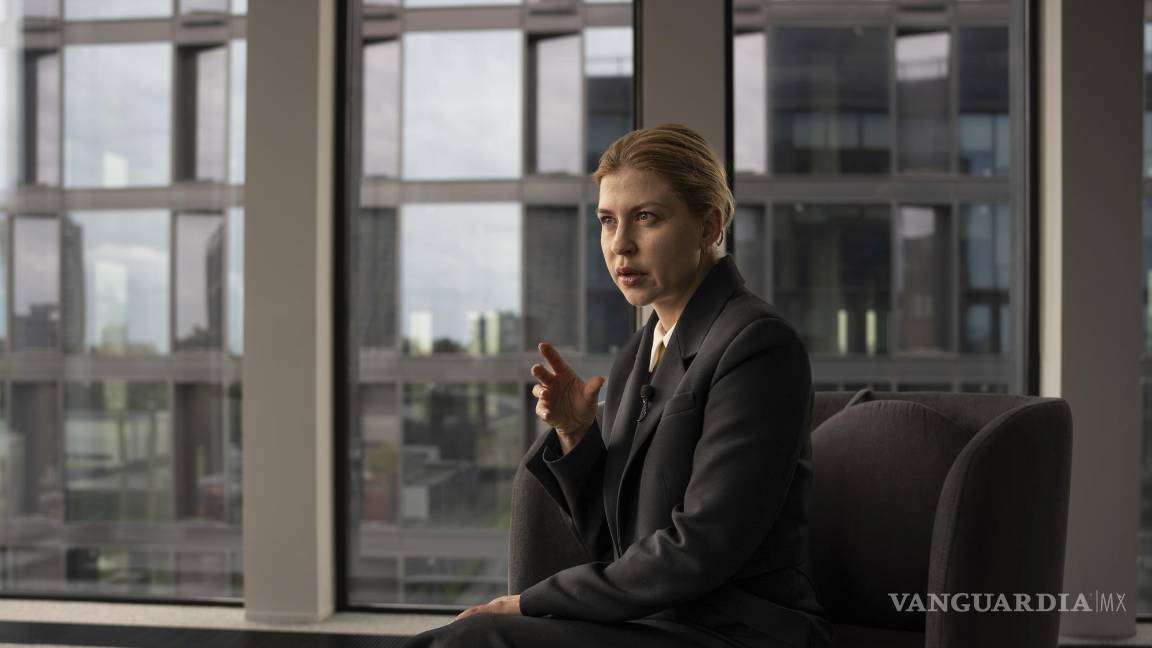 $!Olga Stefanishyna, viceprimera ministra de Ucrania en Kiev, Ucrania.