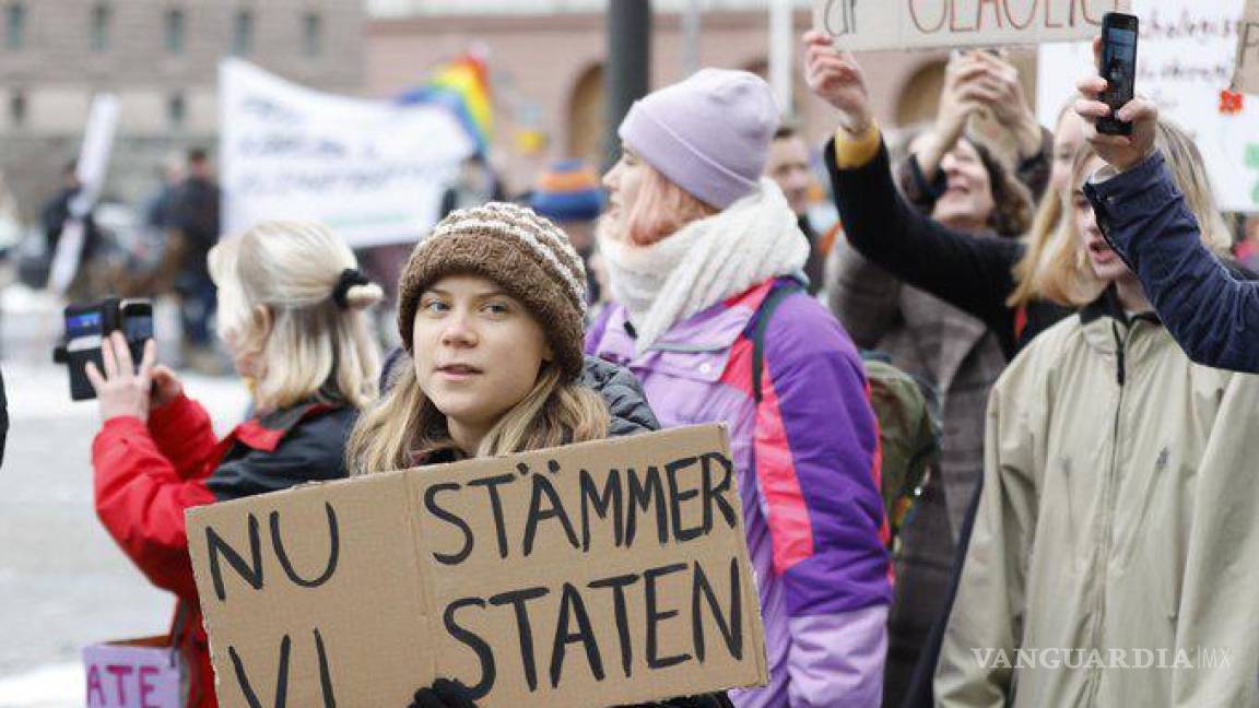 Otra vez desalojan a Greta Thunberg, ahora de protestas en Noruega contra parque eólico