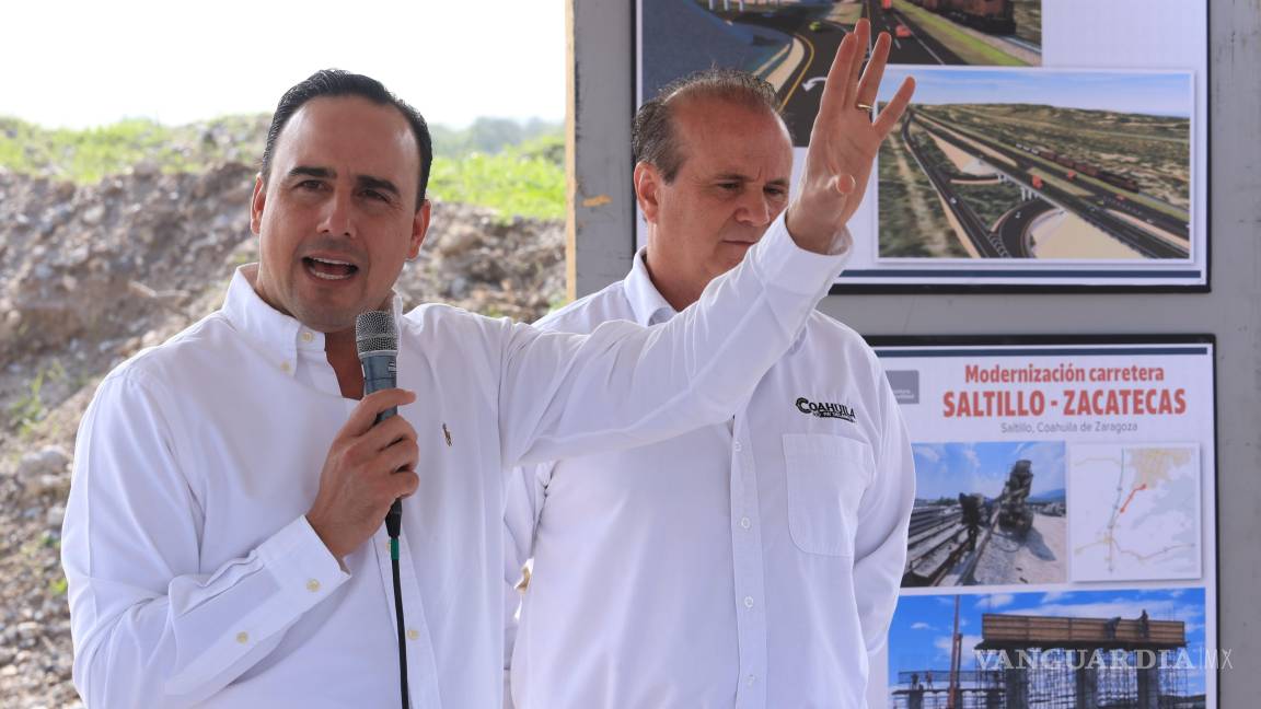 Registra 38% de avance obra de ampliación de la carretera Saltillo-Zacatecas