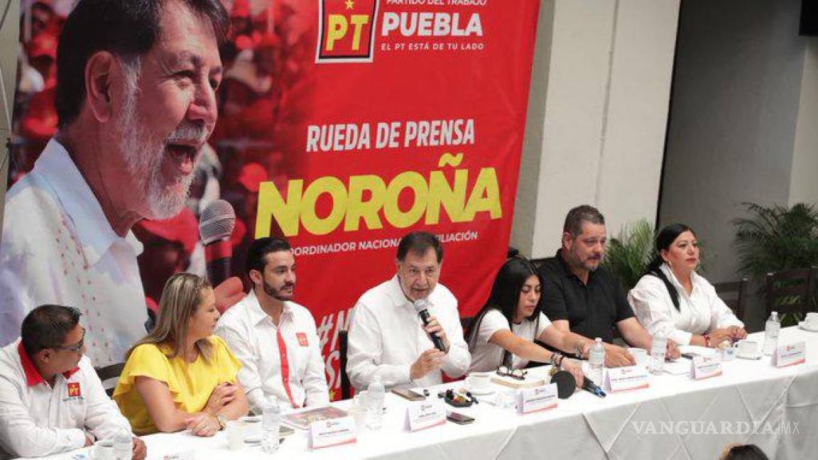 Noroña descarta “piso parejo” en proceso interno de Morena