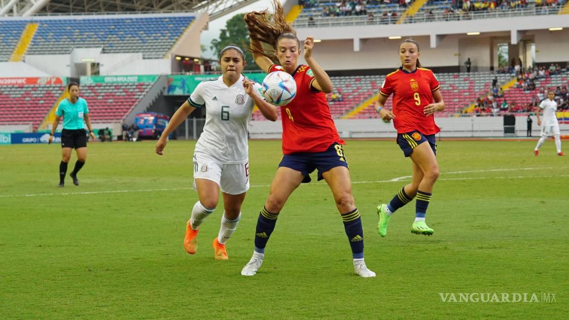 Cae Selección Mexicana Femenil Sub-20 ante España