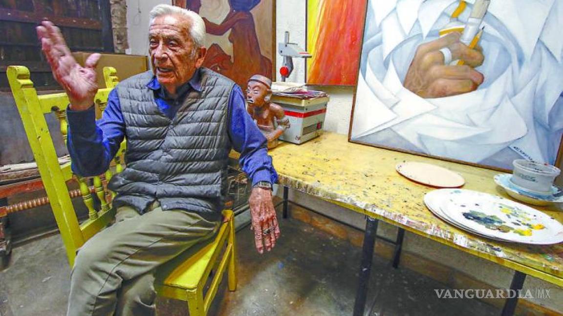 A un año de la partida del maestro Eloy Cerecero, pintor saltillense