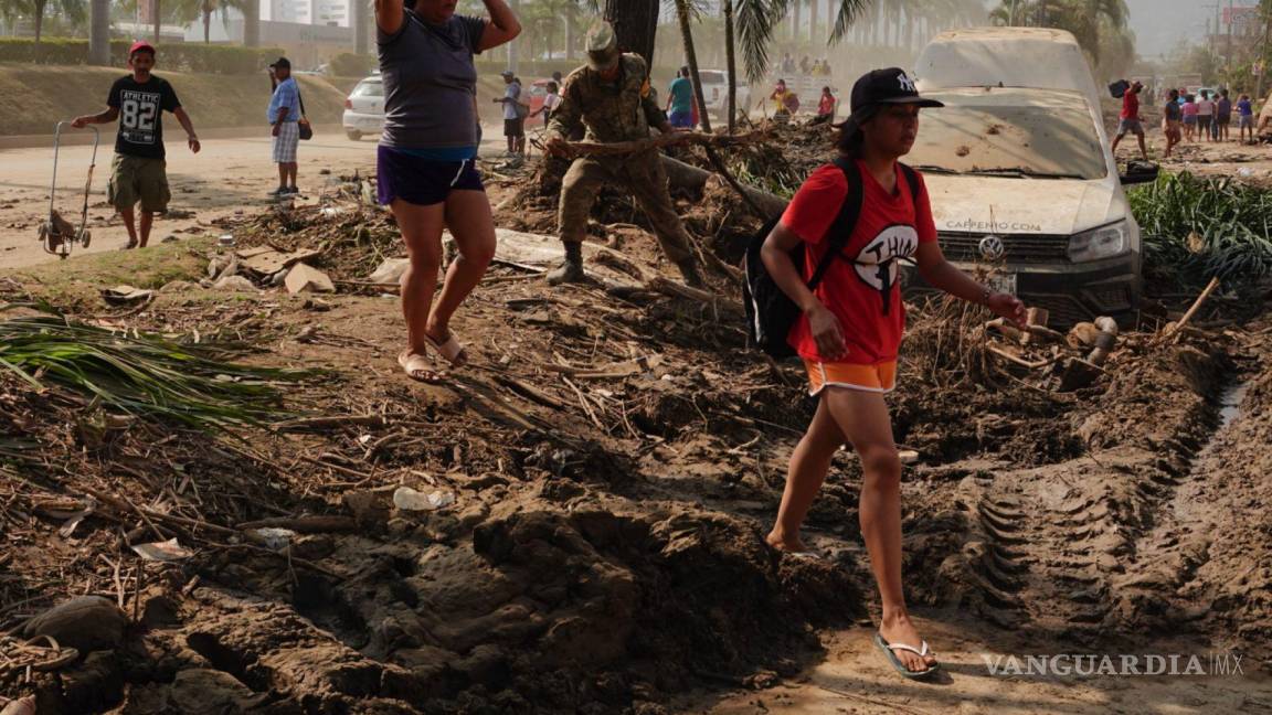 No es solo Acapulco, declaran zona de desastre en 47 municipios de Guerrero afectados por el paso del huracán ‘Otis’