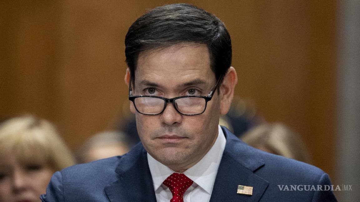 $!El senador republicano Marco Rubio, elegido por Donald Trump para ser secretario de Estado, comparece ante el Comité de Relaciones Exteriores del Senad.