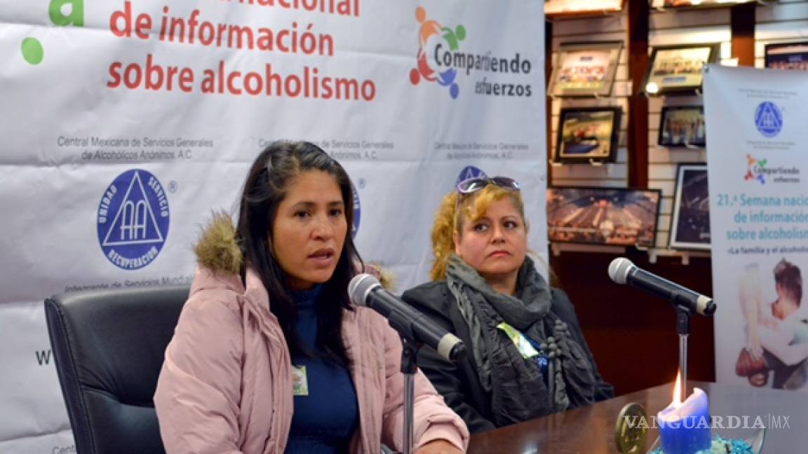 Con problemas de alcoholismo 45 millones de personas en México
