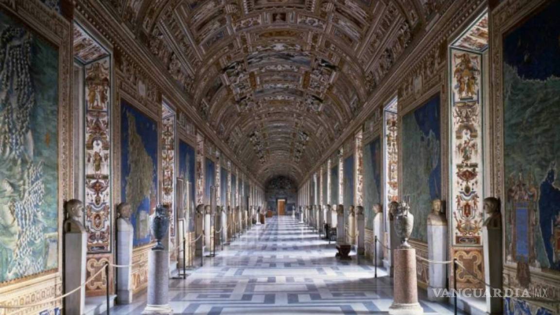 Renace esplendor de la antigua Italia en mapas de los Museos Vaticanos