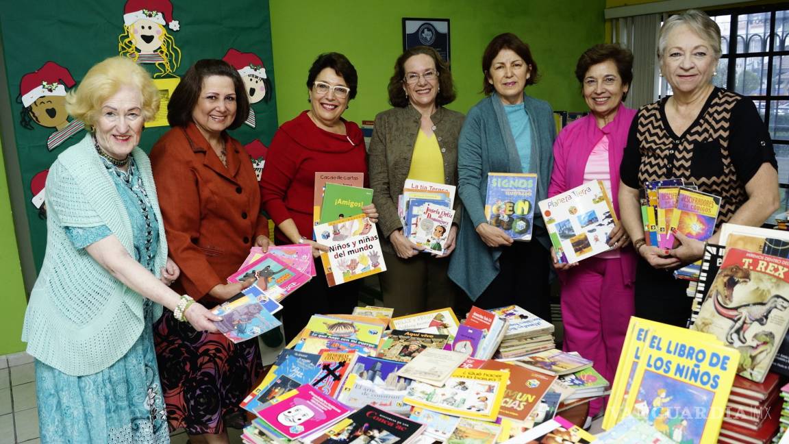 Dona Fundación Vanguardia libros a Biblioteca Infantil de Saltillo
