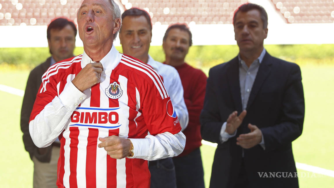 Cruyff dejó huella en México en su paso por Chivas