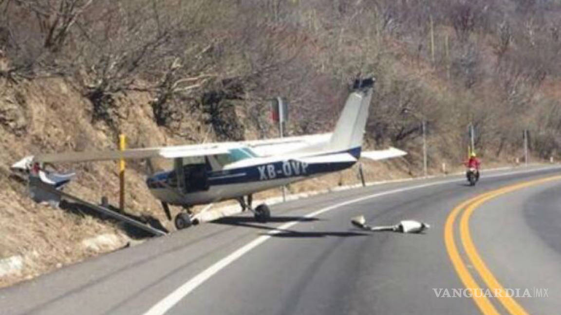 Se desploma avioneta en carretera Cuernavaca- Chilpancingo