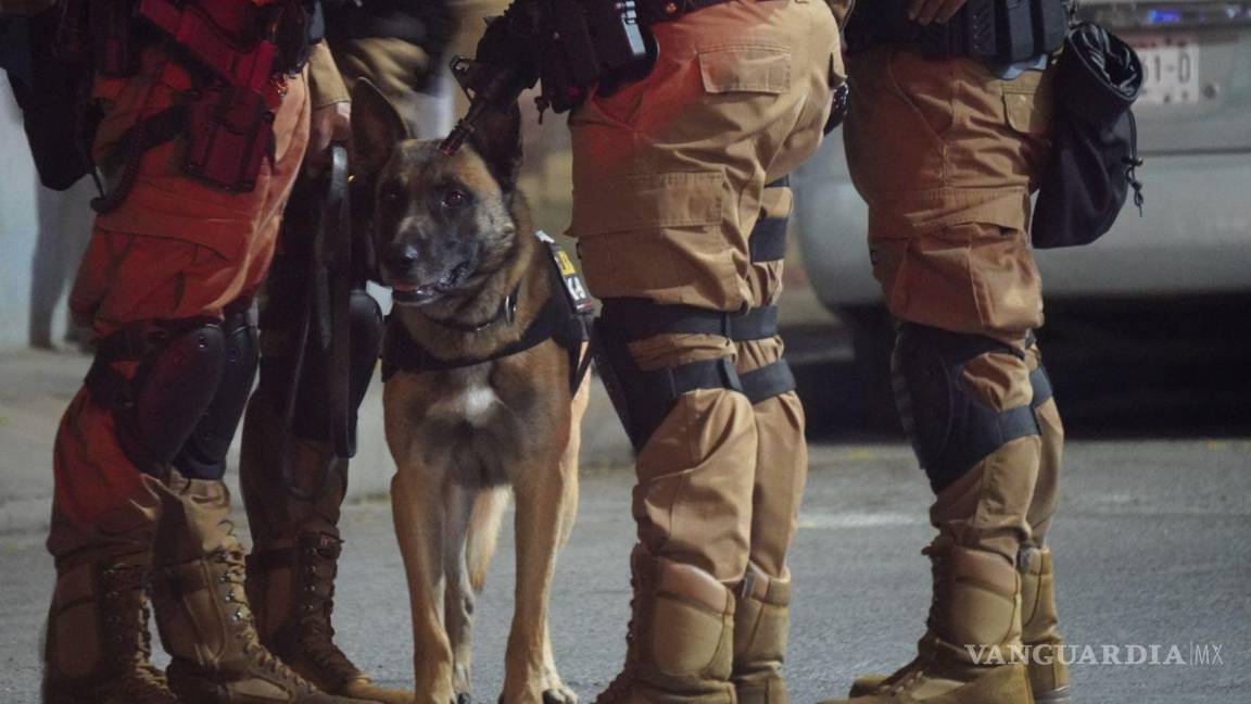 $!Operativo coordinado entre corporaciones estatales y federales en Saltillo.