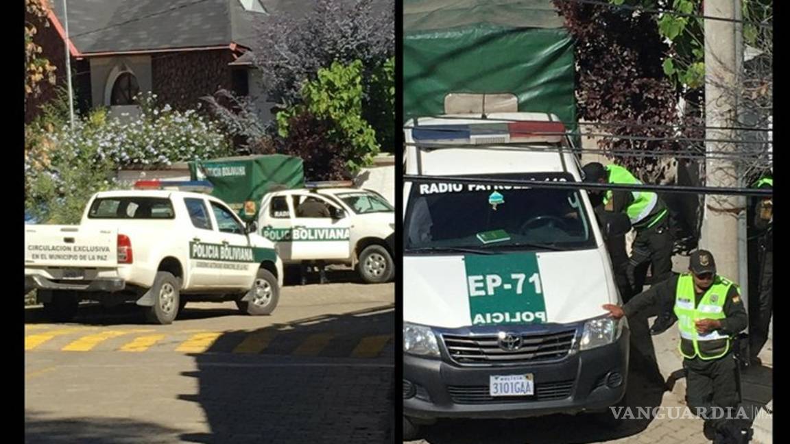 $!Embajada de México en Bolivia continúa en alerta permanente por vigilancia de autoridades; SRE ve riesgo de "incursión armada"