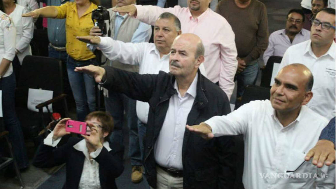Fausto Vallejo protesta como candidato a la alcaldía de Morelia