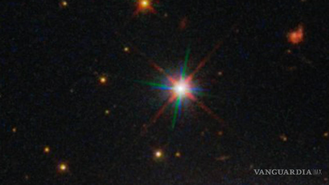 NASA revela imagen de estrella recién nacida