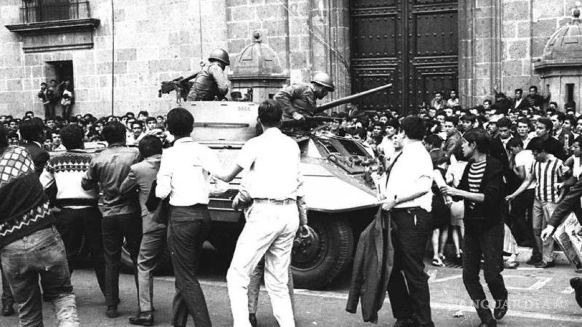 Gobierno mexicano admite que se incurrió en violaciones a derechos humanos en el 68